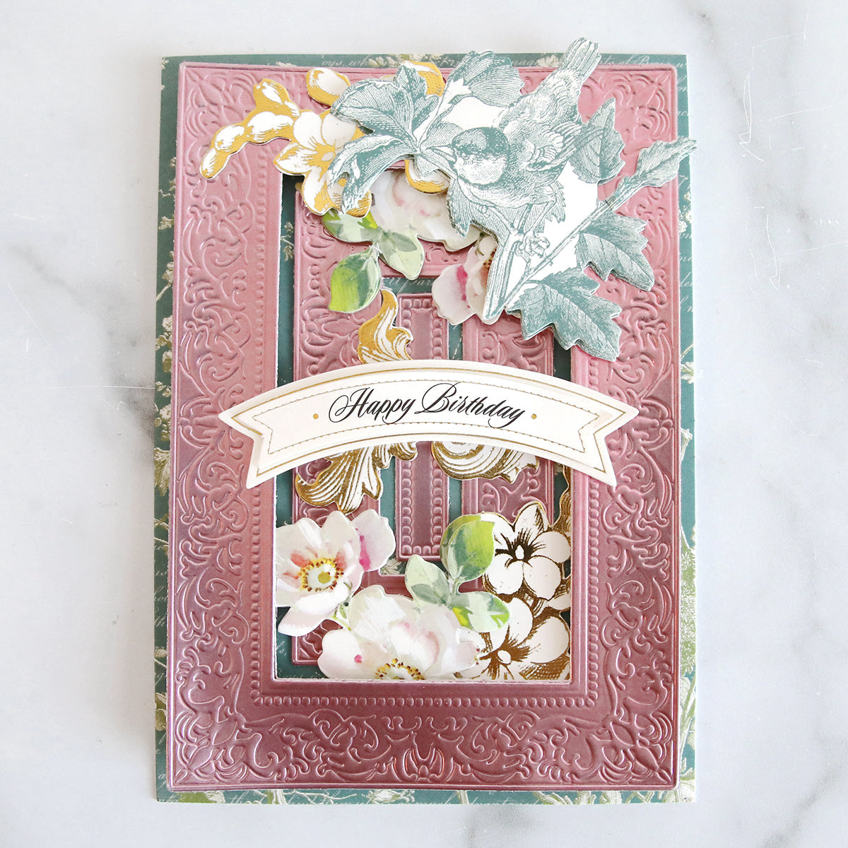 Anna Griffin メッセージカード Birthday Present Scroll Dies- Made Easy – Anna Griffin Inc.