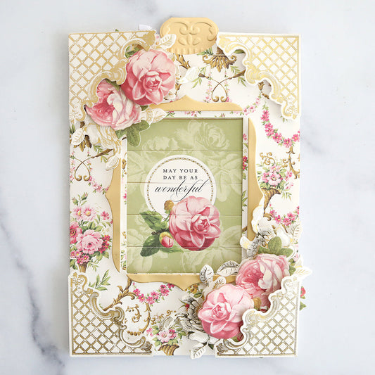 decorative sliding card
