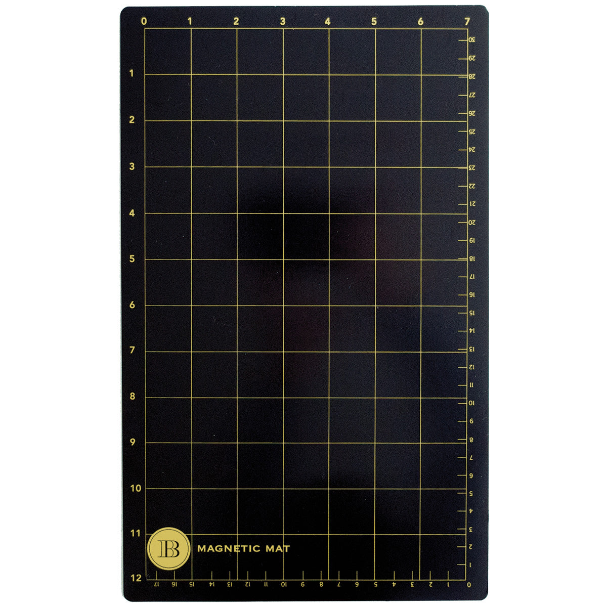 An Empress Large Full Plate Set with a grid and numbered rulers along the top and left side.