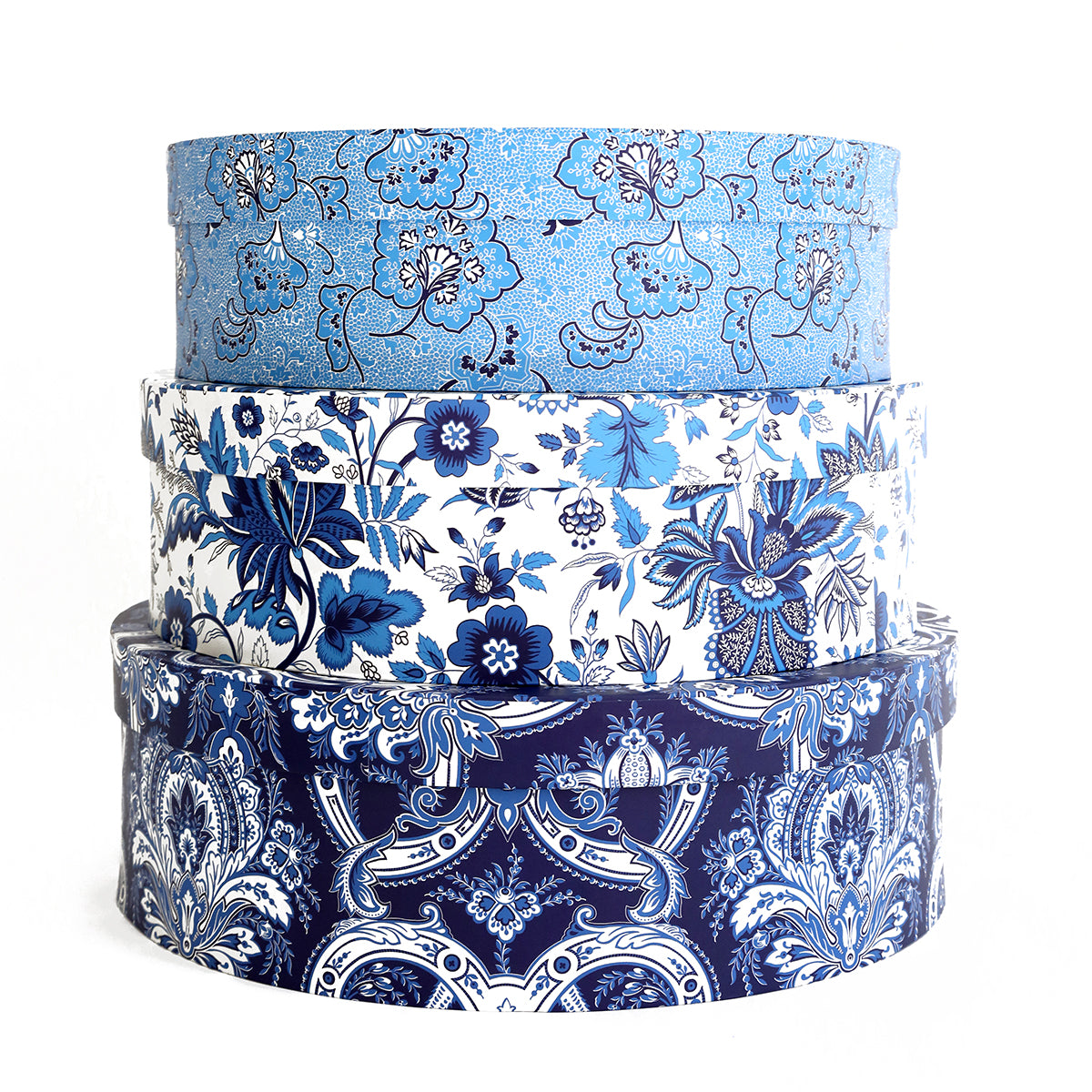 Canton Bleu Hat Box Storage – Anna Griffin Inc.