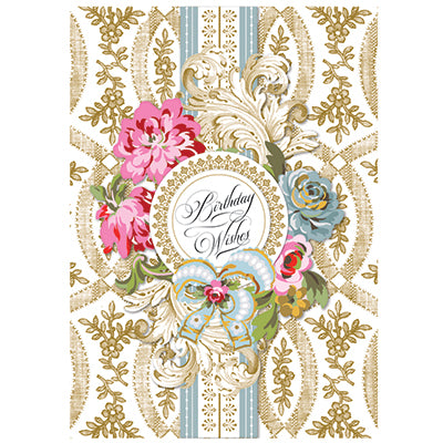 A Phoebe Birthday Wishes Card with a floral design on it.