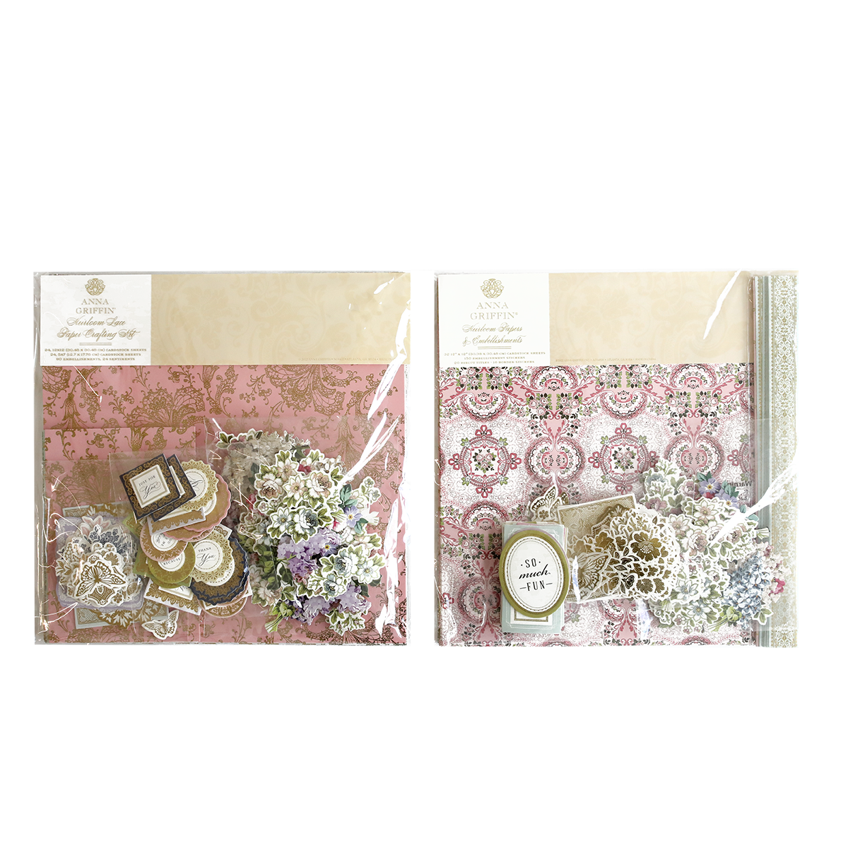 Anna Griffin - Papers and Embellishments - Heirloom