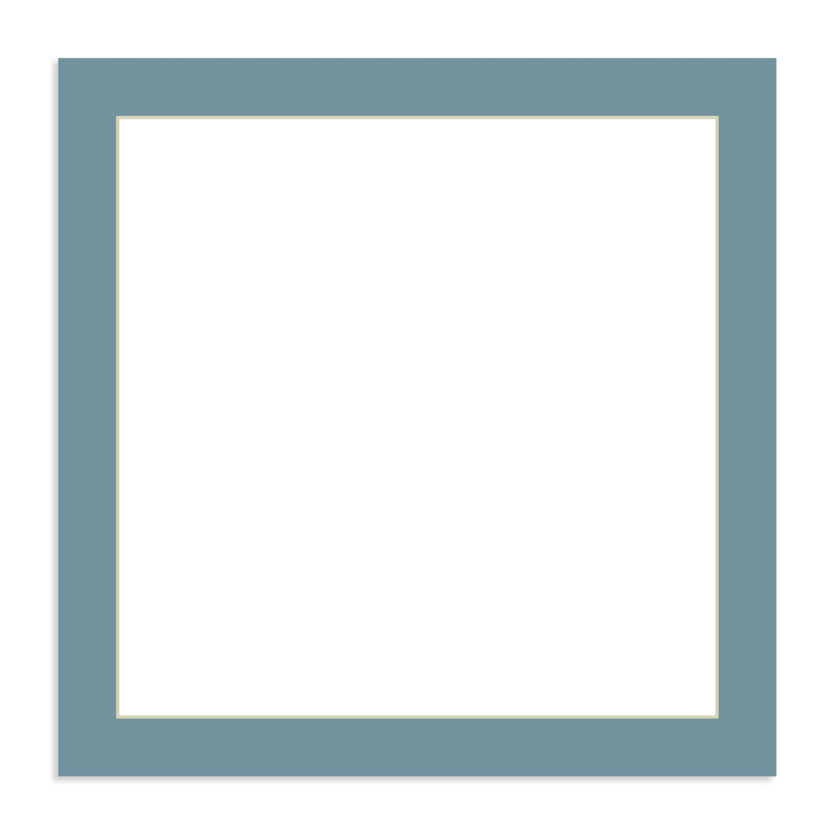 The Francesca Notepad Block showcases a geometric design with overlapping squares in various teal shades and white central areas.