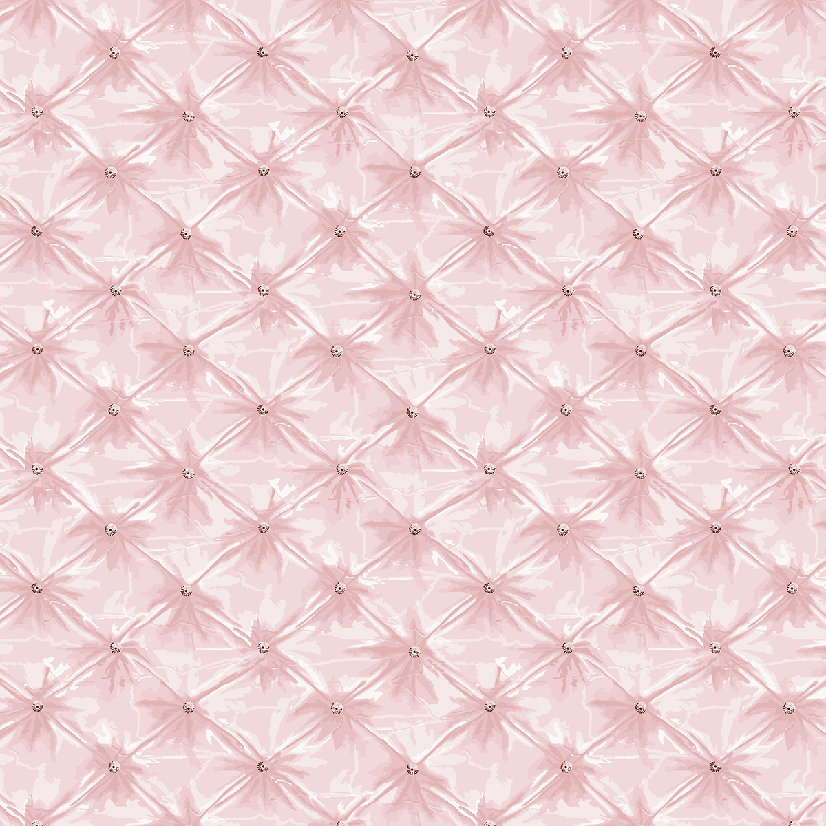 The 12x12 Francesca Tufted Pink Cardstock features a light pink, diamond-grid tufted pattern with button details. Pack includes 5 double-sided sheets, perfect for archival use and part of the Francesca collection.