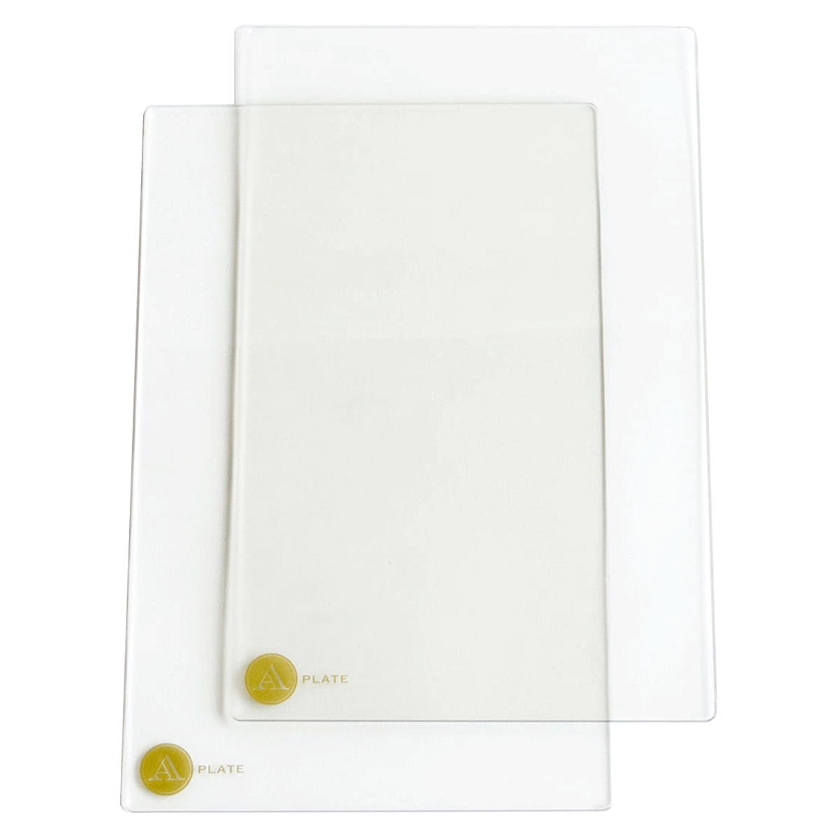 a white board with two buttons on it.