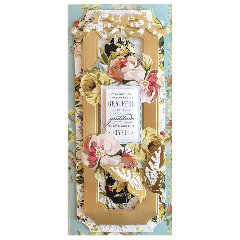 a picture frame with flowers on it.