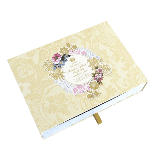 a book with a floral design on the cover.