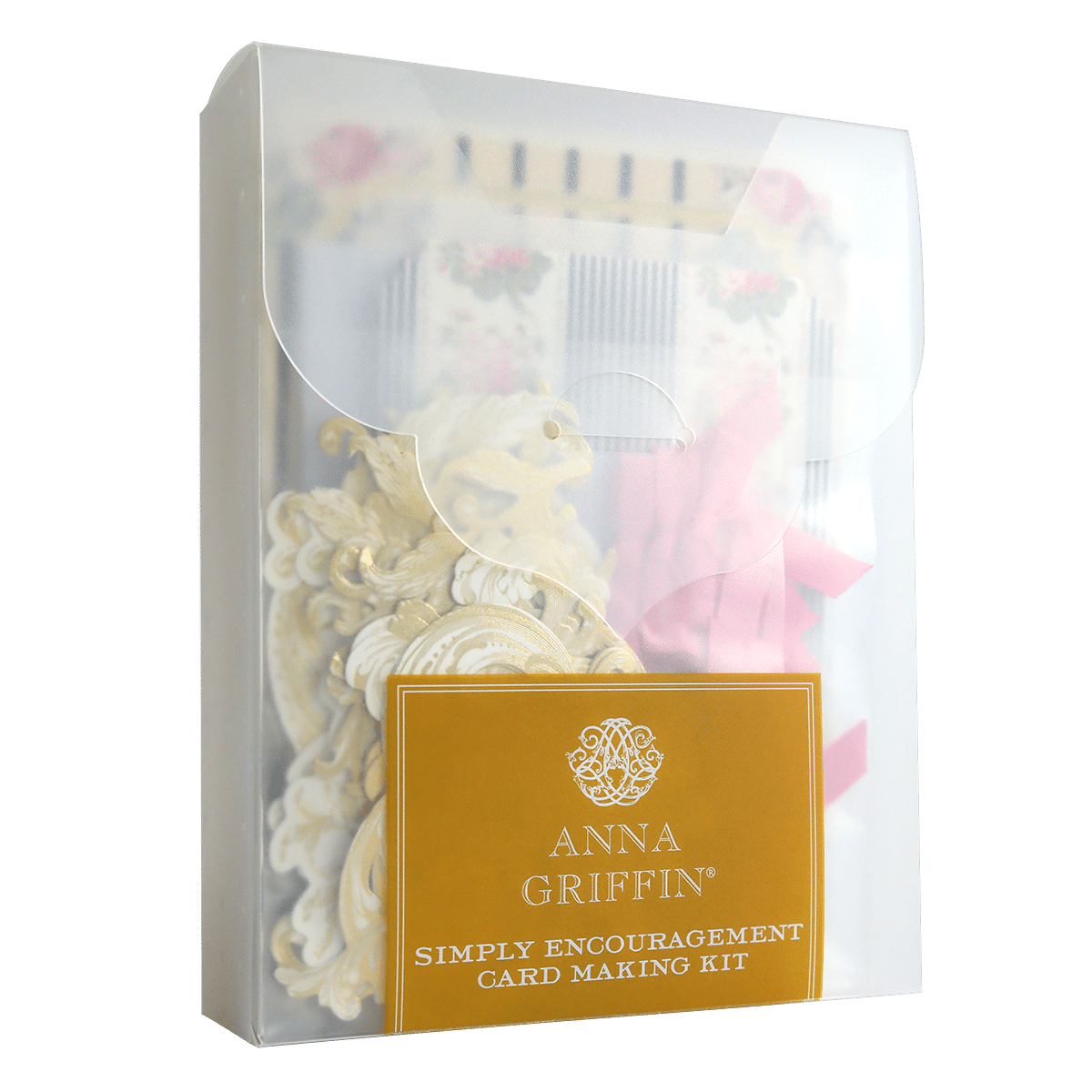 a package of white hair clips in a package.