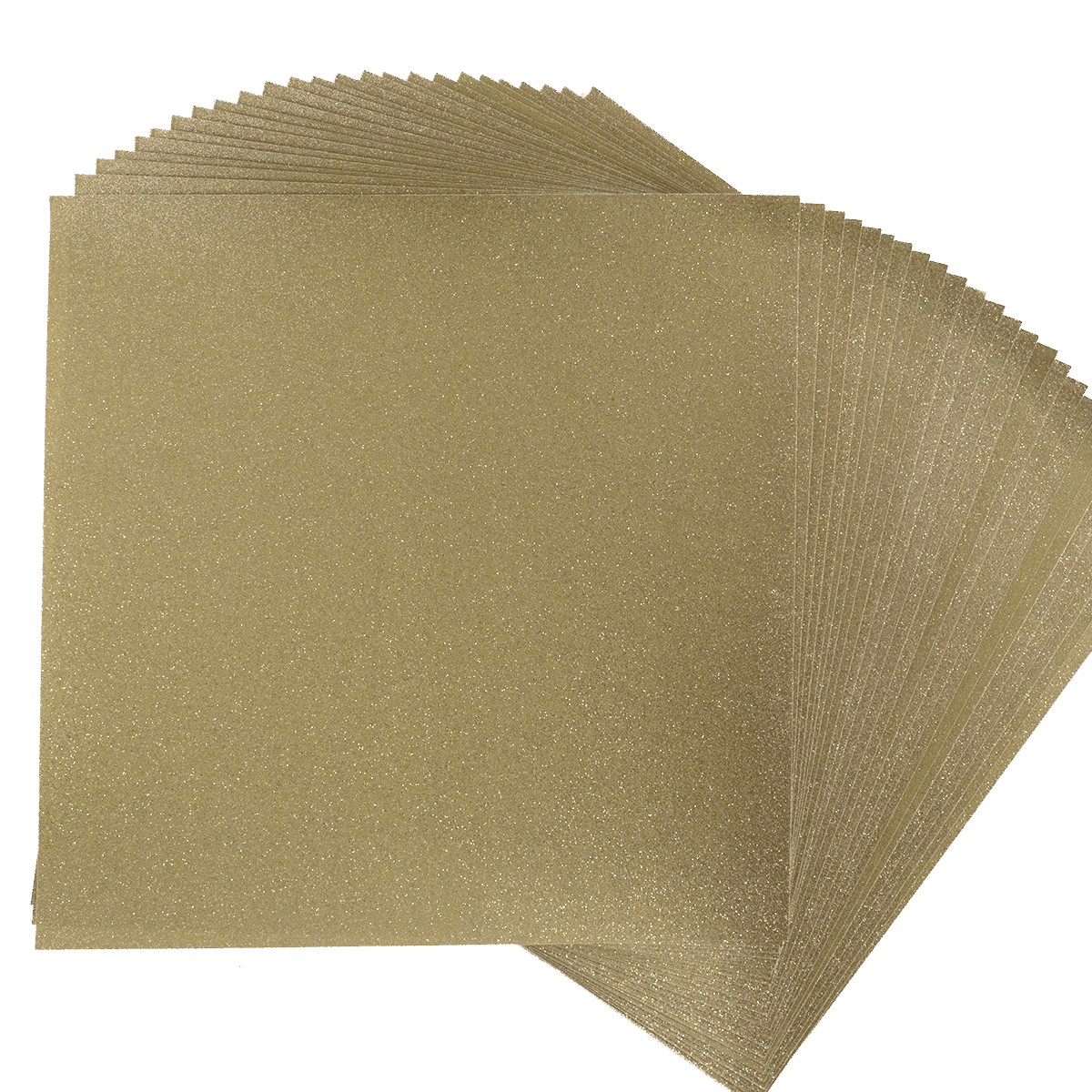 Glitter Cardstock Gold