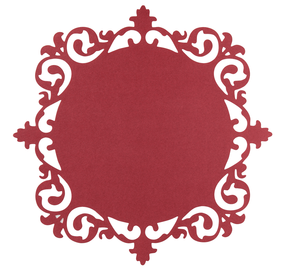 Juliet Ornate Diecut Frame Red Cardstock – Anna Griffin Inc.