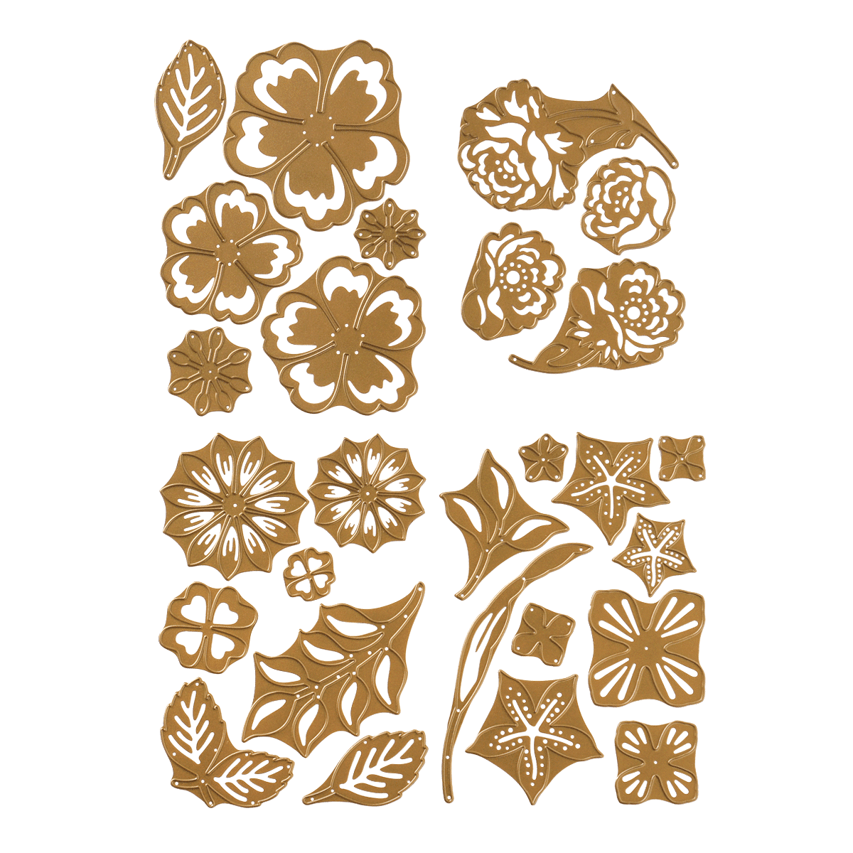 Flora floral emboss online