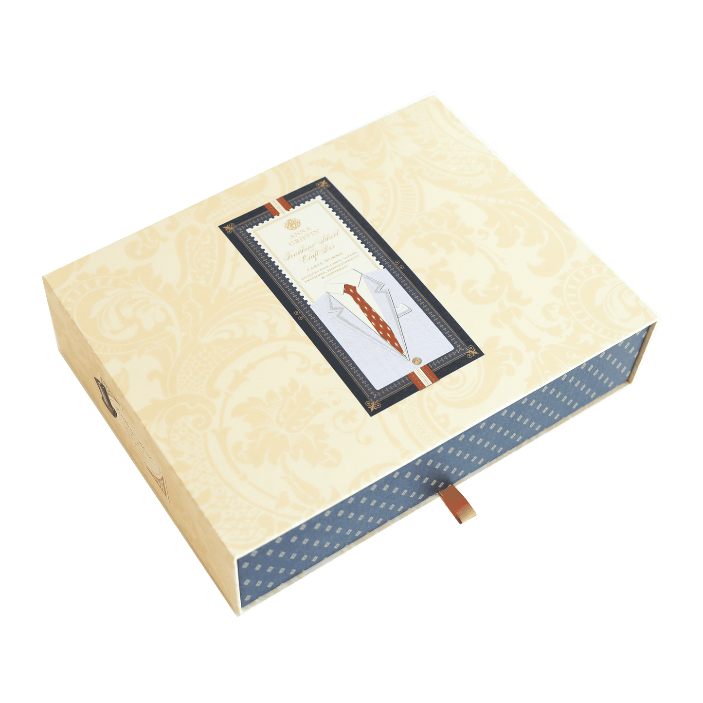 a box that has a pen in it.