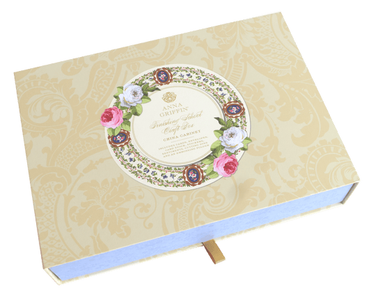 a book with a floral design on the cover.