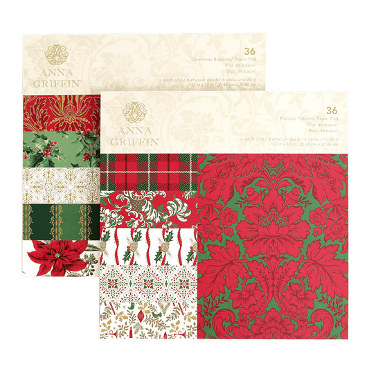 a set of christmas cards with red and green designs.