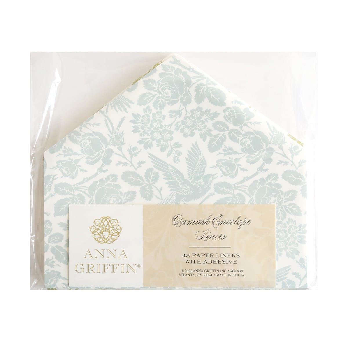 Anna Griffin Damask 5 x 7 Envelope Liners Set of 48