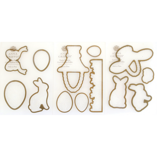 a set of cookie cutters with various shapes.