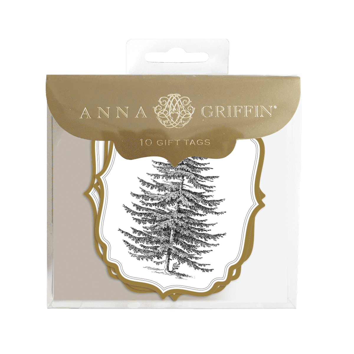 a packaged package with a picture of a pine tree.