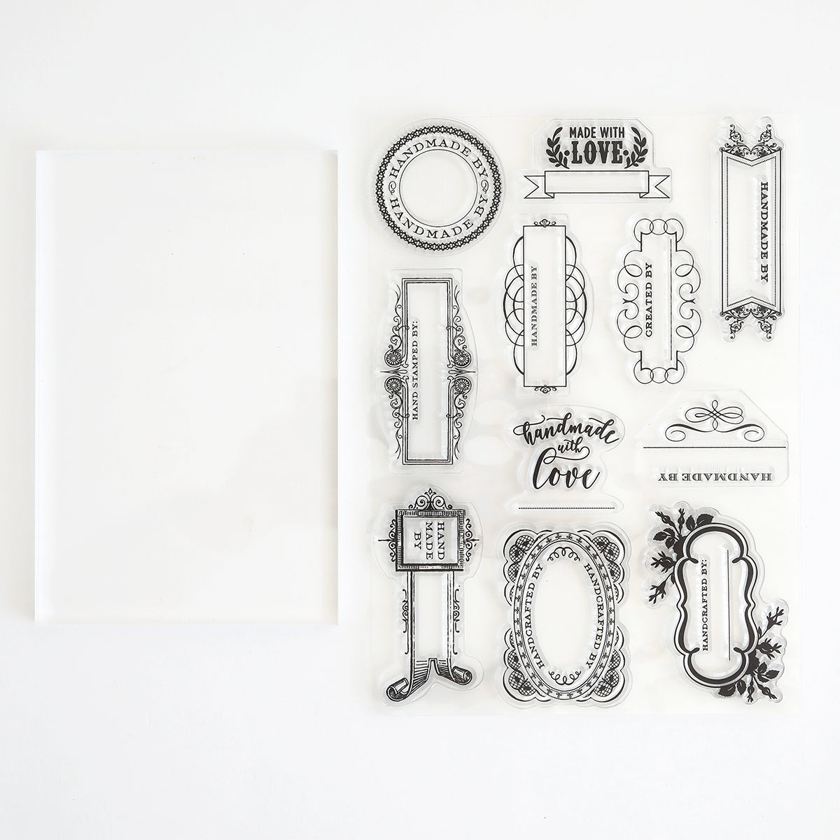 a picture of some type of stickers on a white surface.
