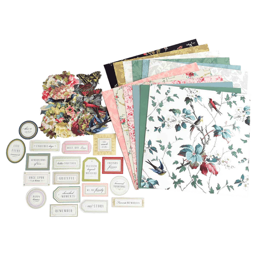 a bunch of papers that are on a table.