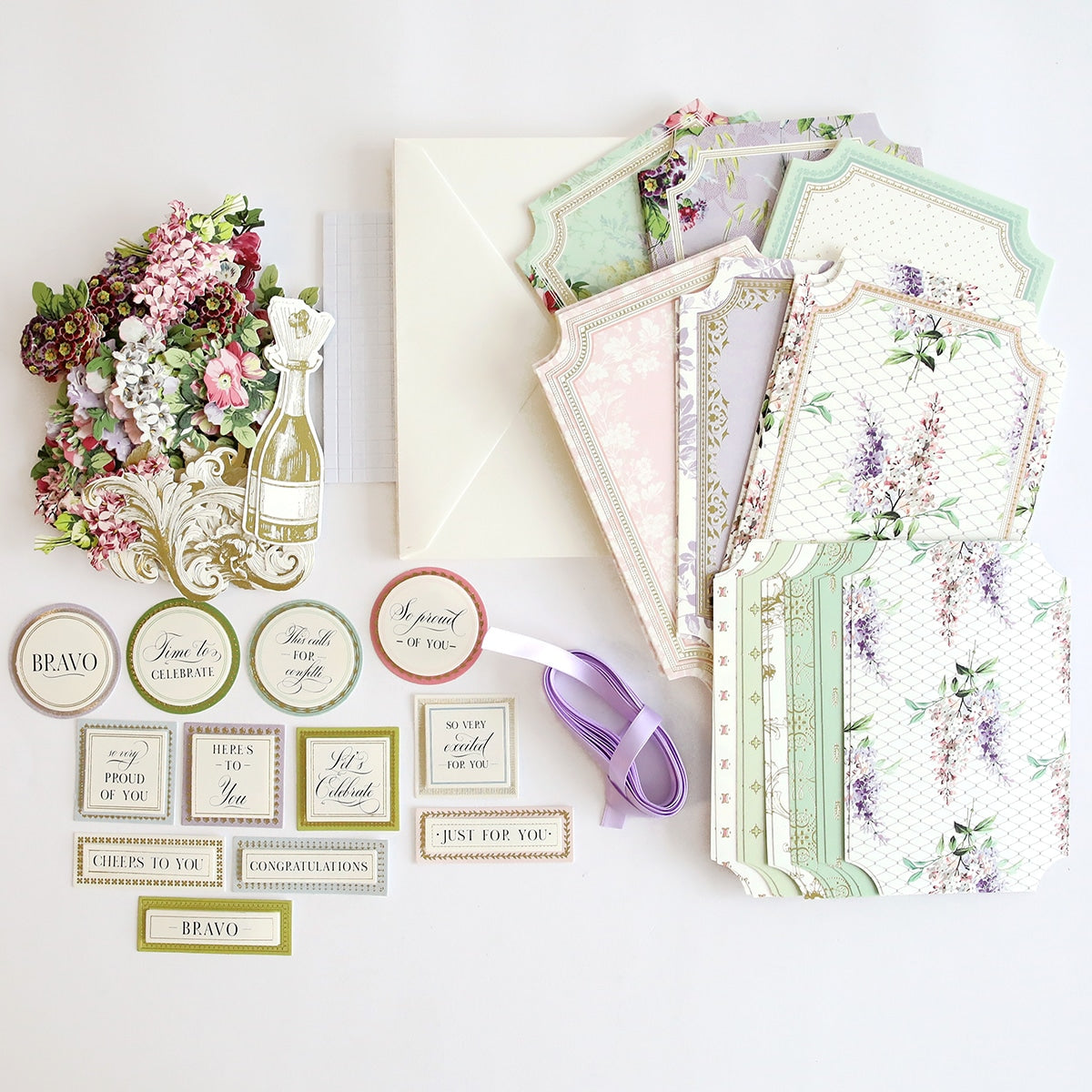 Anna Griffin - Card Making Kit - Simply Congratulations