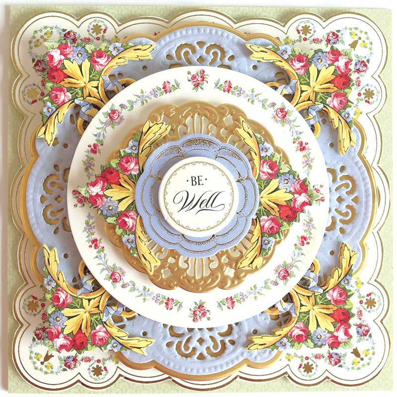 a close up of a plate on a table.