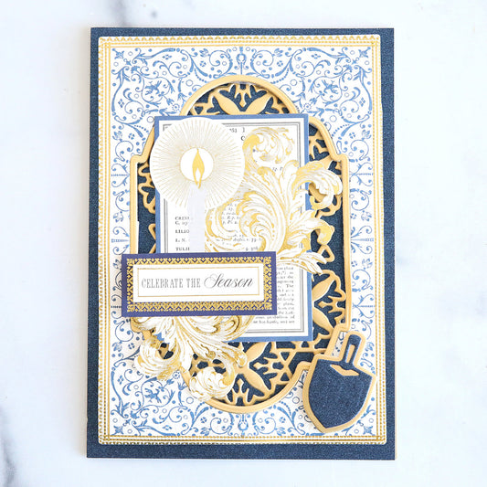 Hanukkah Card Toppers- Made Easy