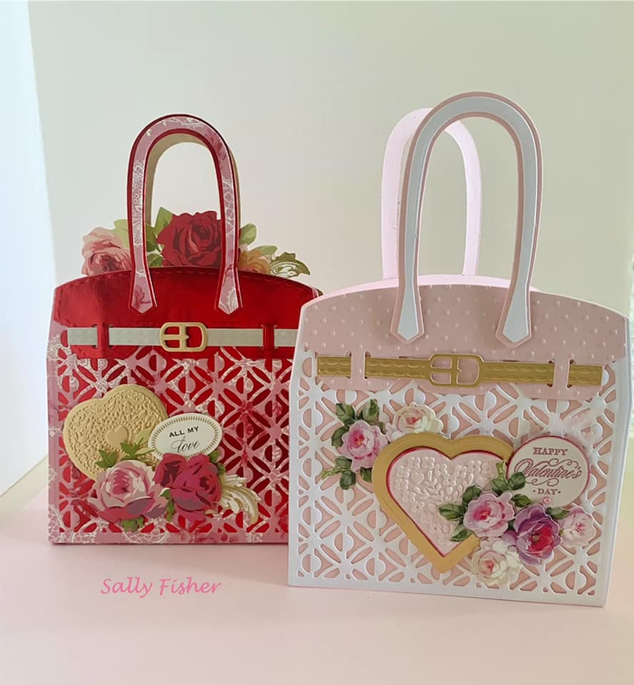 Two Valentine's Day purses