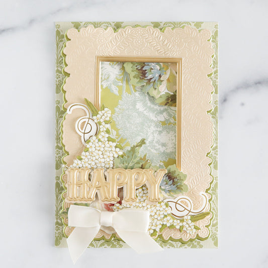Happy 3D Frame and Border Dies- Made Easy