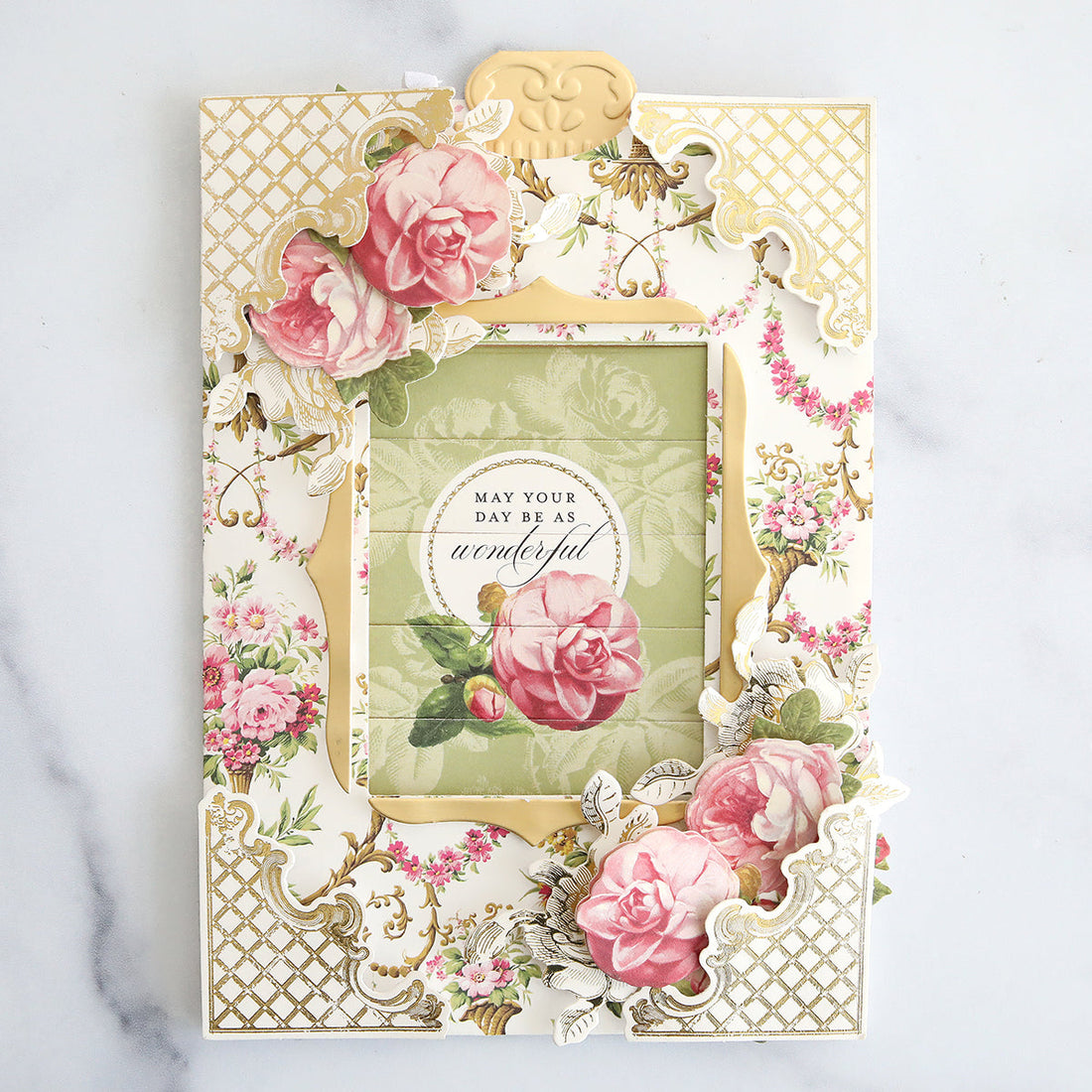 decorative sliding card