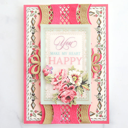 Sentiment Border Smitten Sentiment Rub Ons- Made Easy – Anna Griffin Inc.