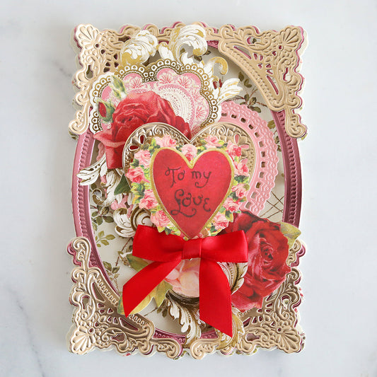 Vintage Valentine Diecuts- Made Easy