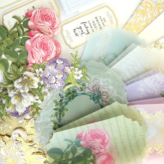 vellum layers, embellishments and sentiments from the new Simply Get Well Kit