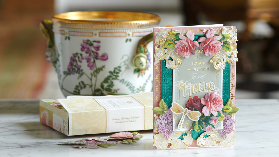 Antique Greetings Postcards and Embellishments- Made Easy