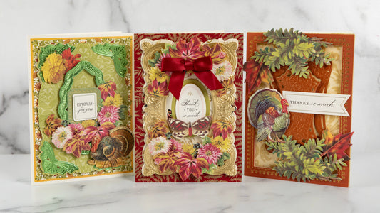 Fall Ephemera Embellishments + 3D Baroque Concentric Dies Made Easy