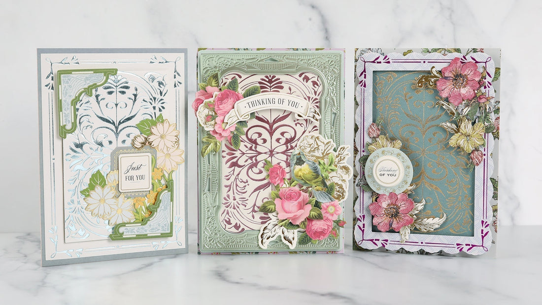 Art Nouveau Border and Pattern Foil Plates- Made Easy
