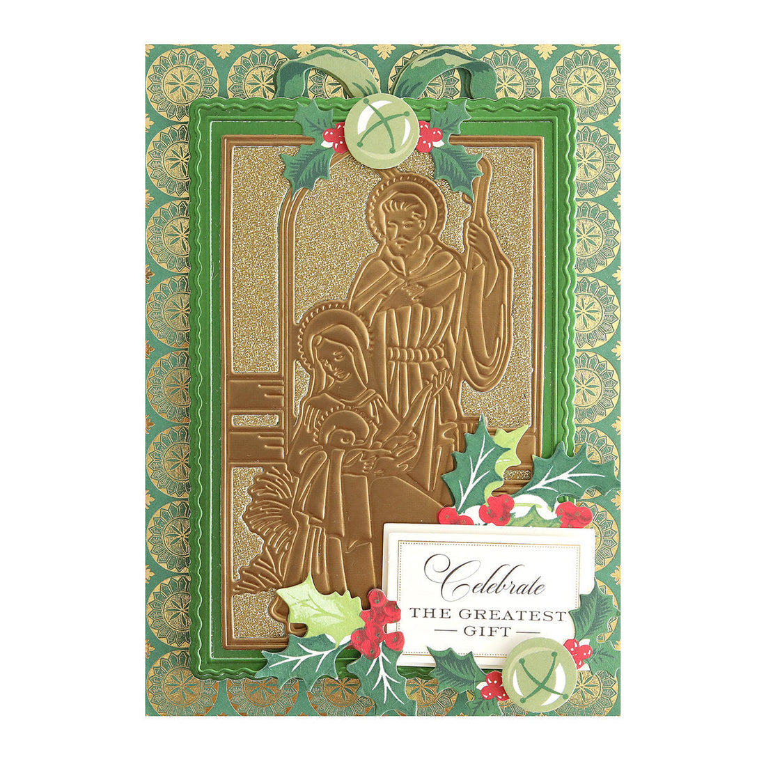 New Mary and Joseph Dies with Beautiful Blessings Stickers