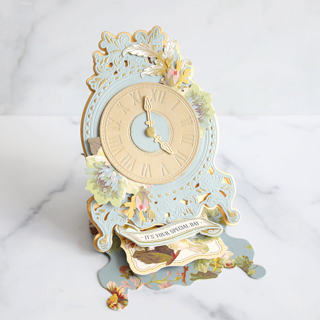 3D Vintage Clock Dies- Made Easy