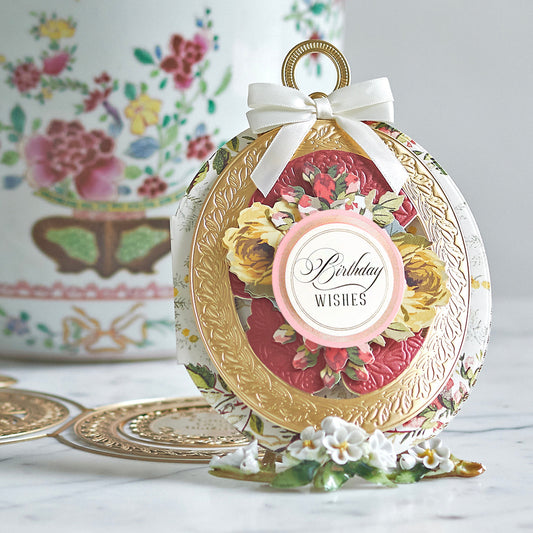 3D Locket Card Dies- Made Easy