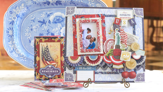 Group of projects made with Madison Collection