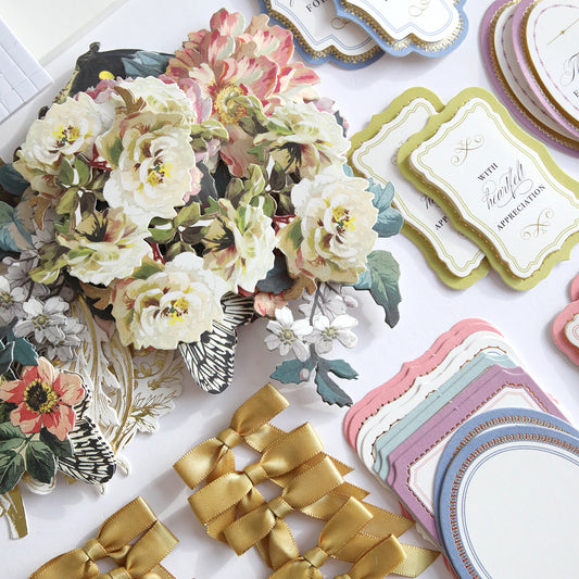 Beautiful components of the Simply Appreciation Card Making Kit