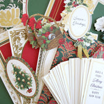 Embellishments, sentiments and card bases from the Christmas Greetings Card Kit