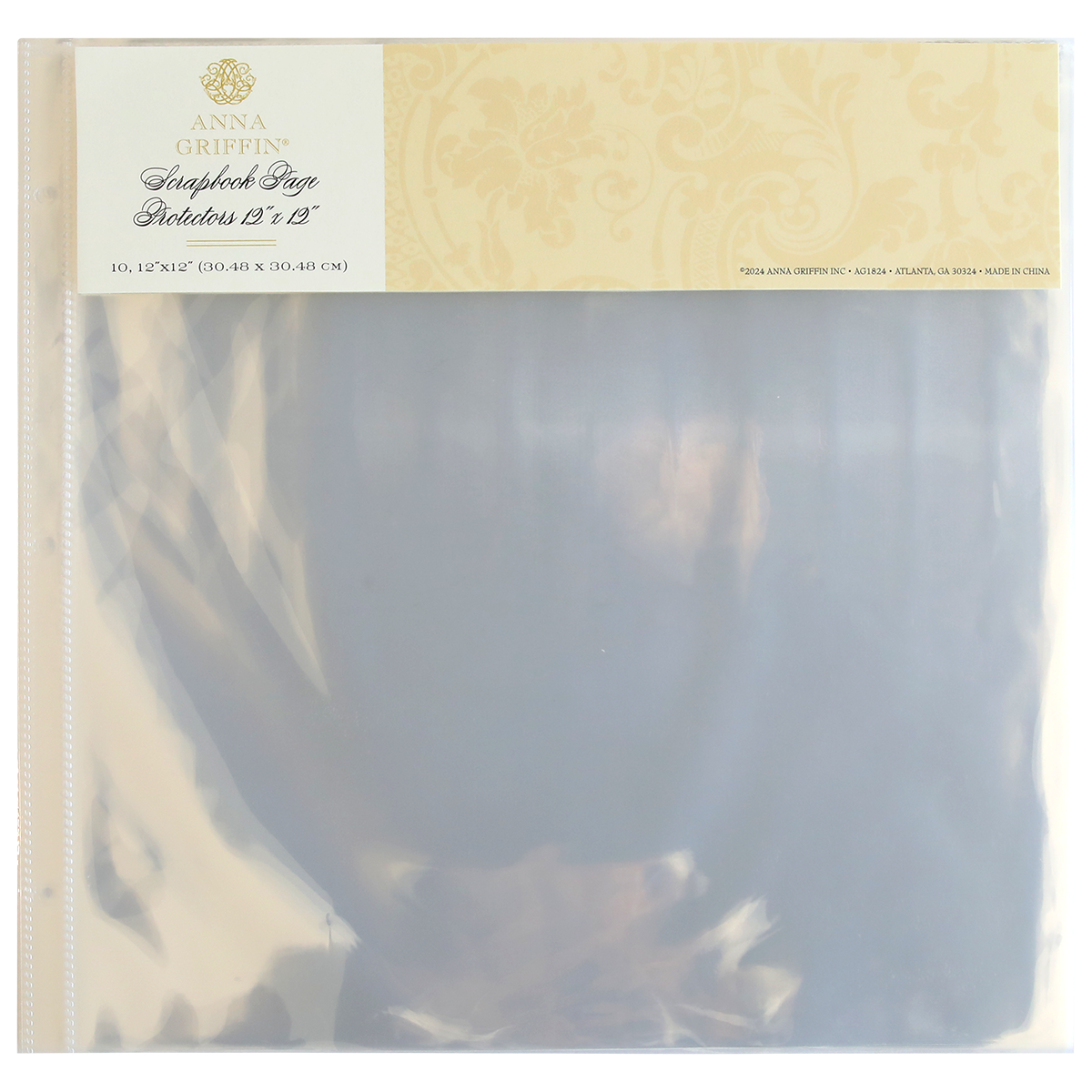 12 x 12 Page Protectors 10 count Anna Griffin Inc.