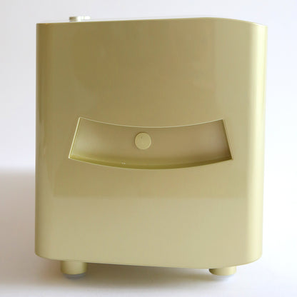 Beige Empress Elite Machine with Large and 13" Plates, featuring a box shape, small circular button, and rectangular display window on the front, shown against a plain white background.