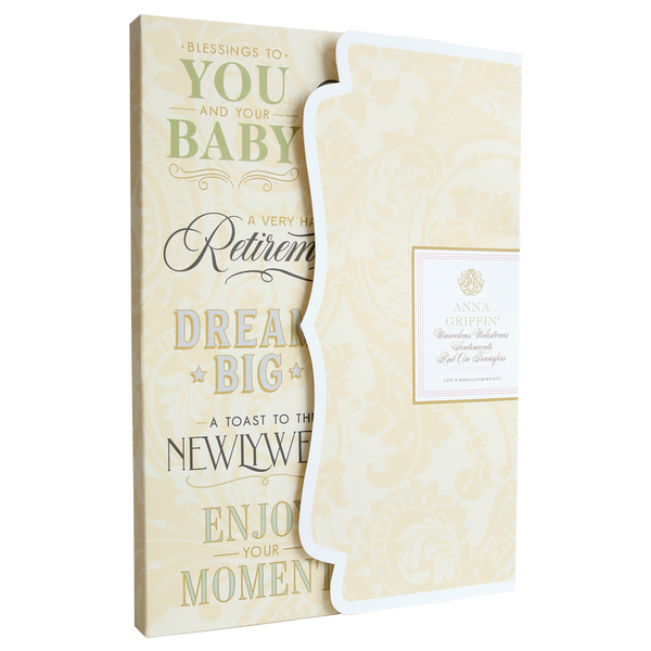 Anna Griffin メッセージカード Marvelous Milestones Rub On Sentiments – Anna Griffin Inc.