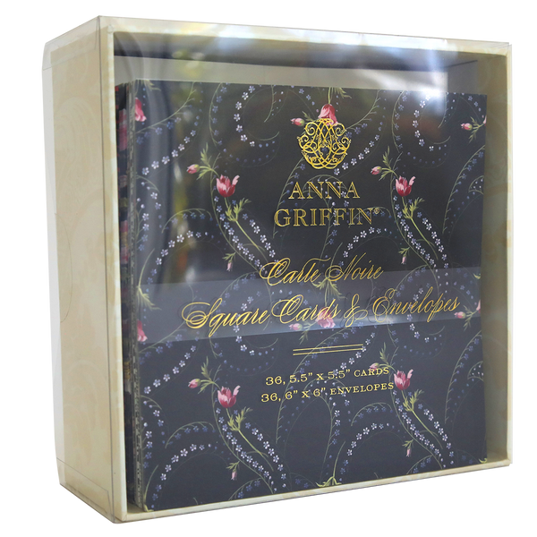 Carte Noire Square Cards and Envelopes – Anna Griffin Inc.