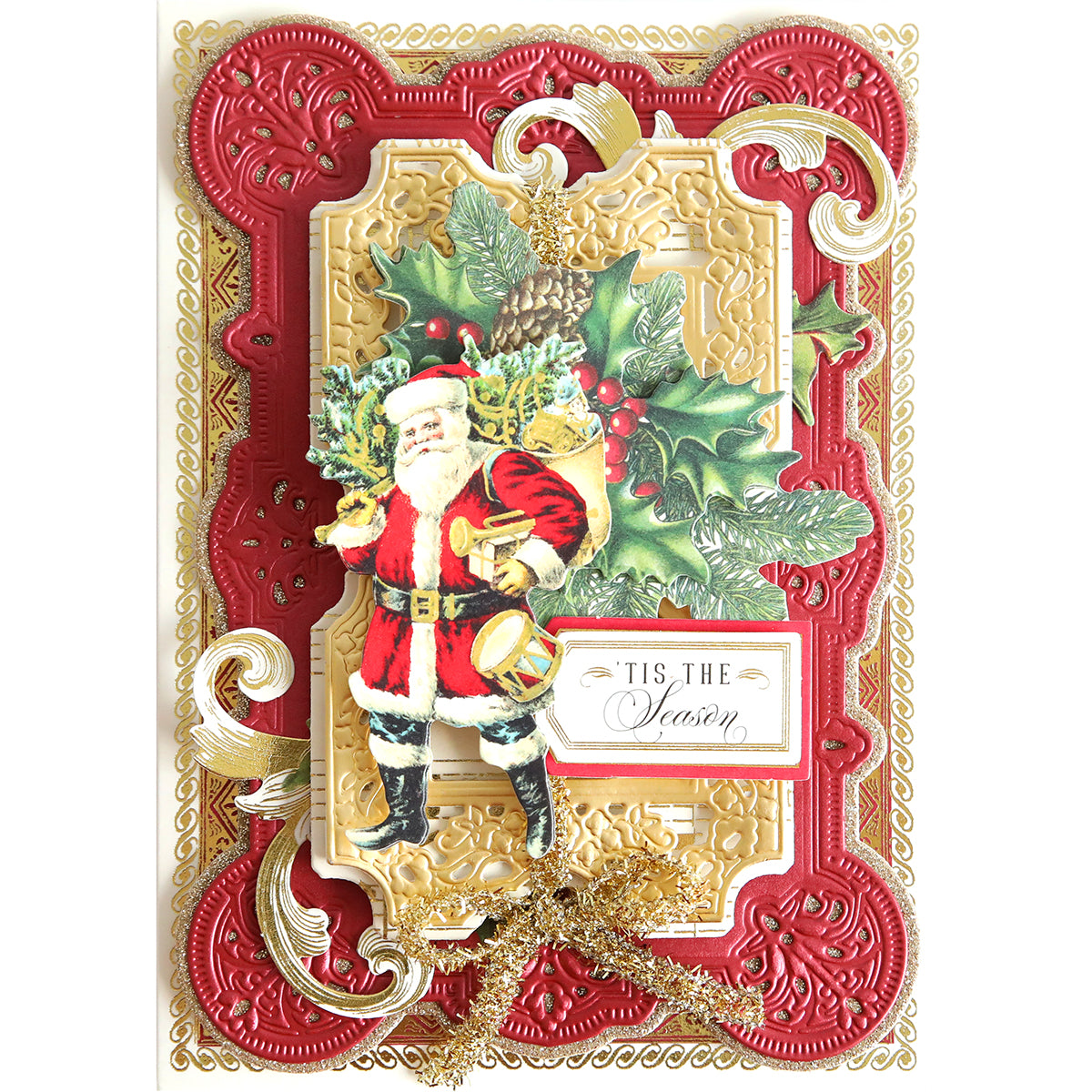 Christmas Victorian Diecut outlets framedt23 x 10.5