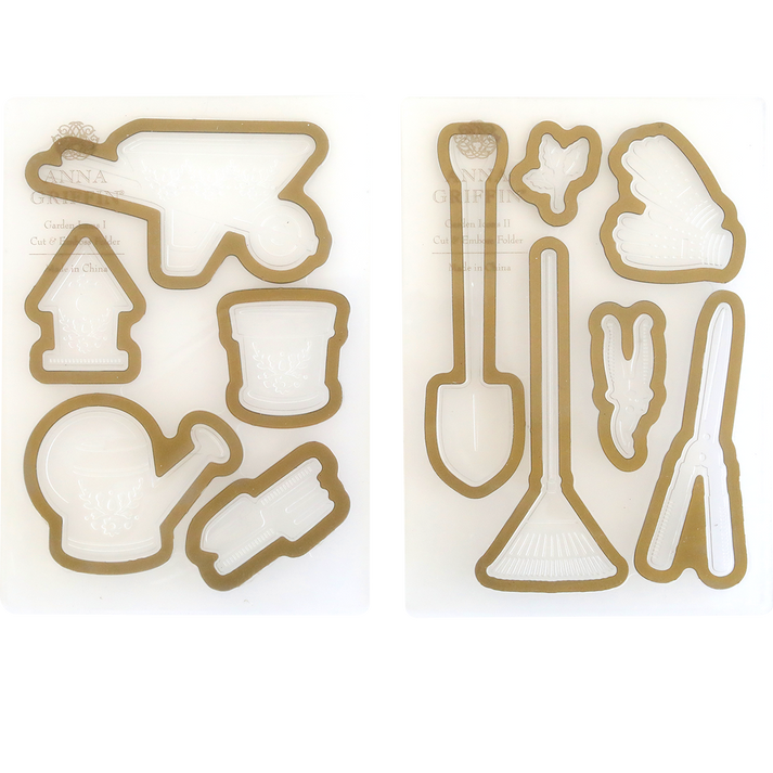 Garden Icons Cut and Emboss Folders – Anna Griffin Inc.