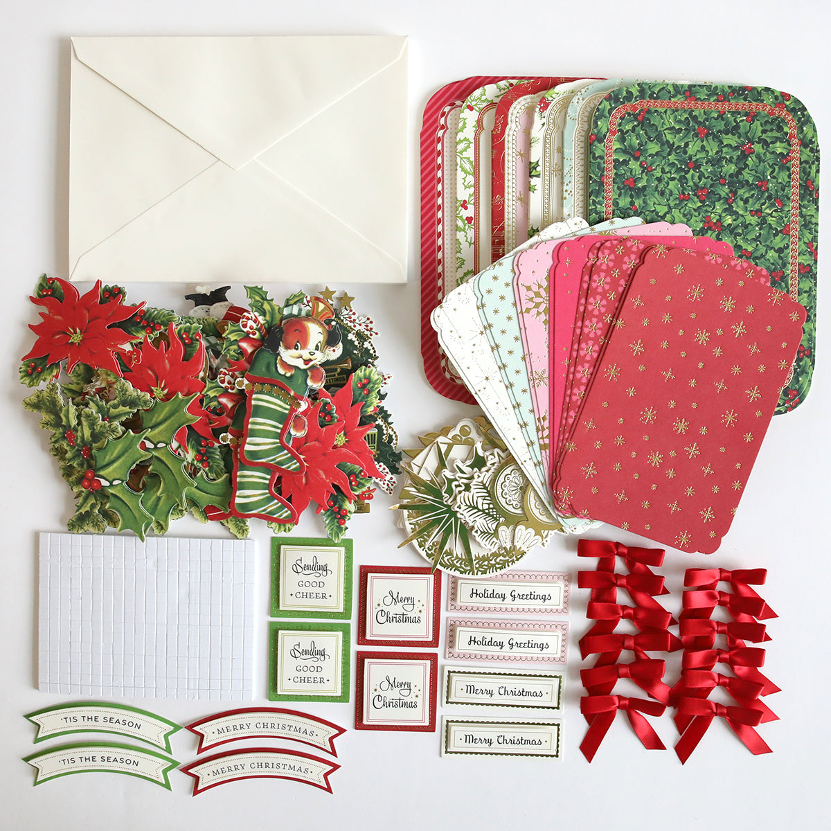 Anna Griffin Simply Christmas card making kit store Brand New