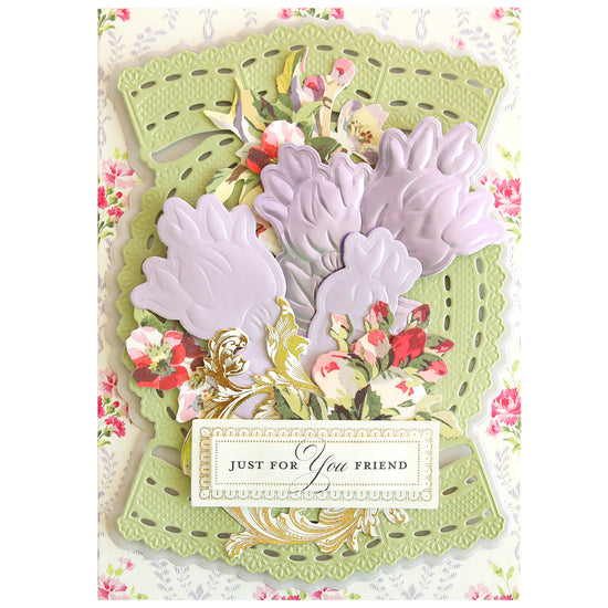 3D Roses Cut and Emboss Folder Set – Anna Griffin Inc.