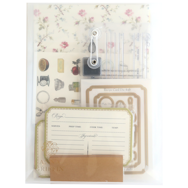 pokemon card binder themed pages Recipe Card Stamps, Dies and Embellishments – Anna Griffin Inc
